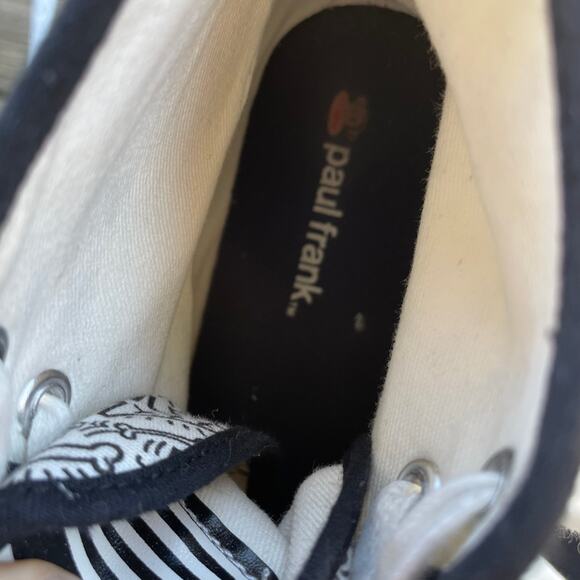 Paul Frank Size 8 HIghtop Doodle Shoe Sneaker Keith Haring Inspired - Picture 4 of 16